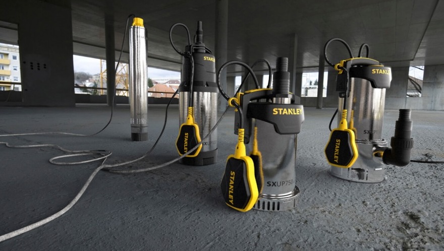 Насос свердловинний Stanley SXUP1000XWE купити в Україні