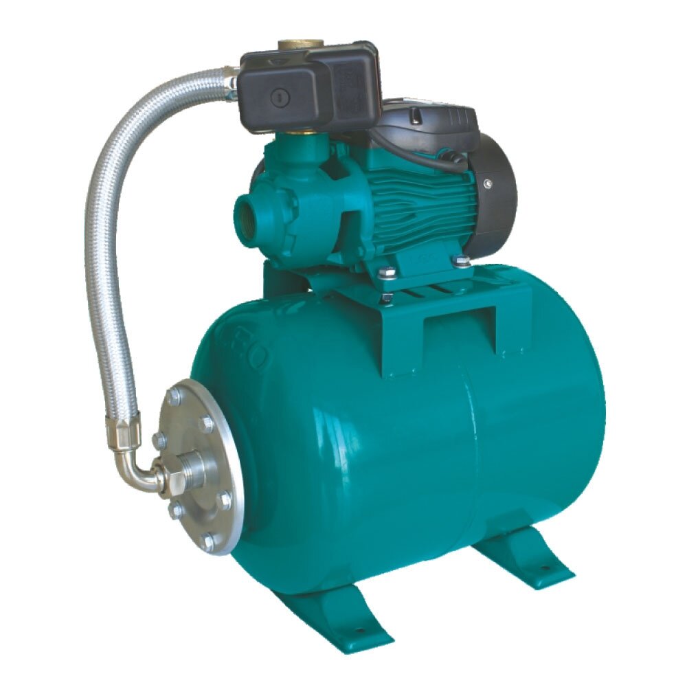 Насосна станція водопостачання AQUATICALEO 0.75кВт Hmax 75м Qmax 50л/хв (вихровий насос) 24л купити в Україні