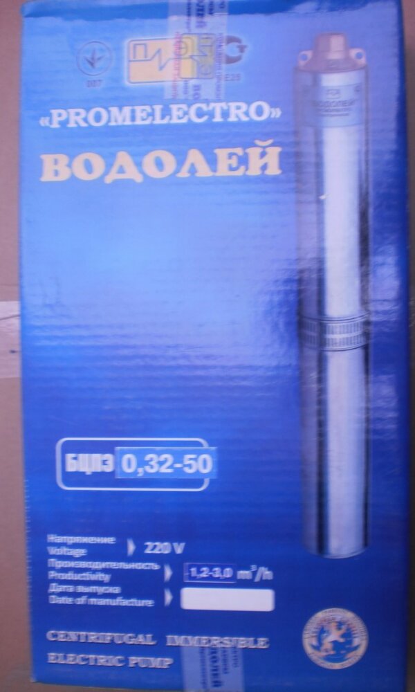 Глибинний насос ВОДОЛЕЙ БЦПЭ 0.32-50У купити в Україні