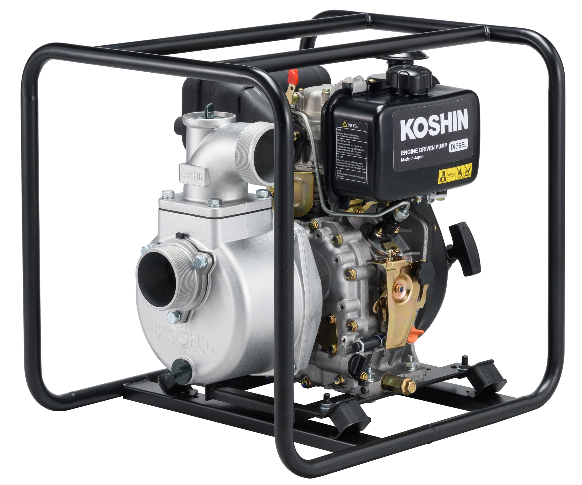 Дизельна мотопомпа для чистої води Koshin SEV-80D купити в Україні