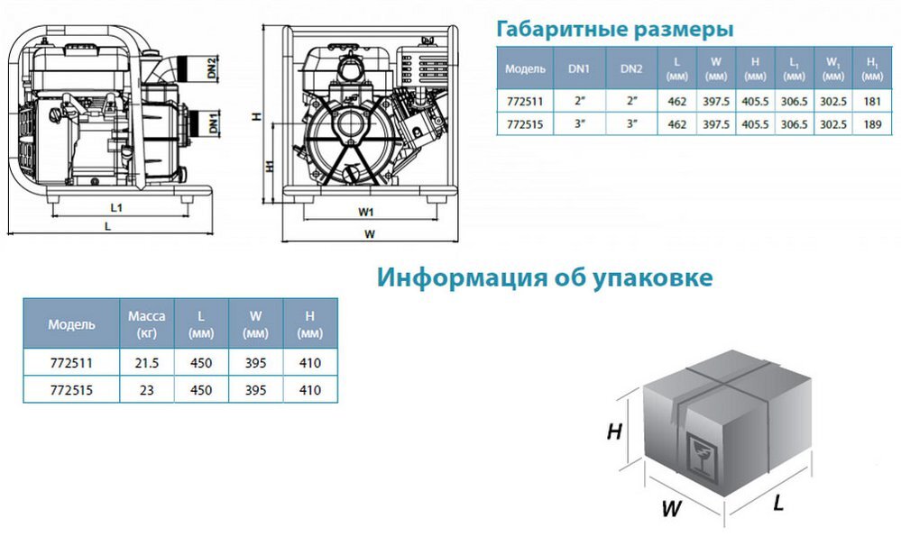 Мотопомпа LEO LGP30-A (772515) купити в Україні