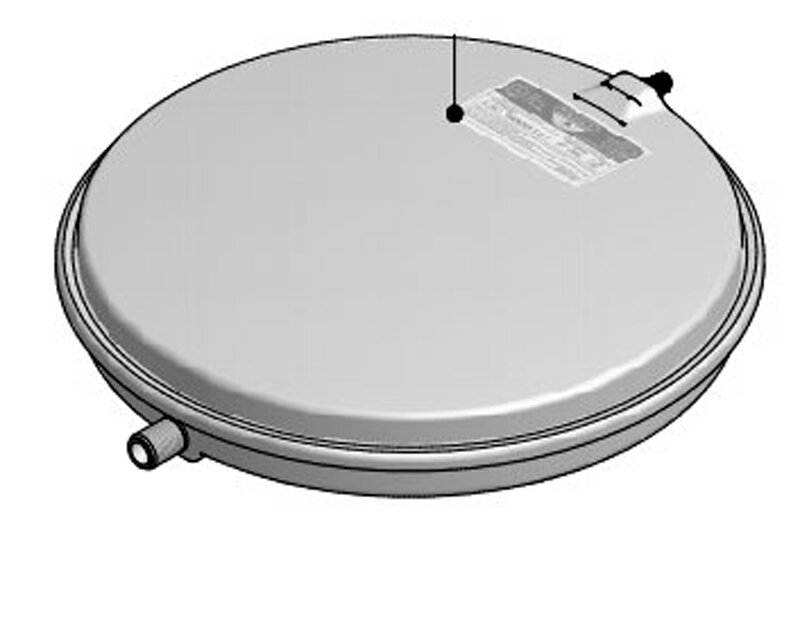 Бак розширювальний ZILMET OEM-PRO 8L D392 1-2G купити в Україні