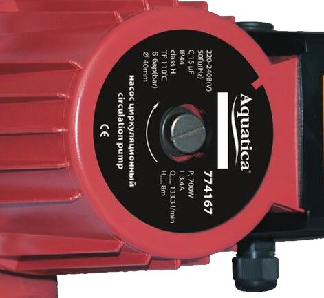 Циркуляционный насос AQUATICA GPD40-12F/250 купить в Украине