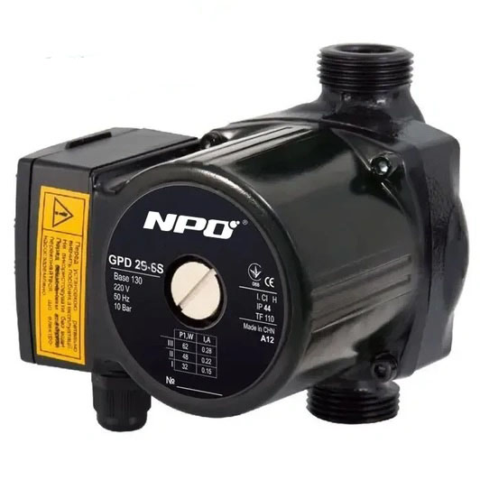 Циркуляційний насос NPO GPD25-6S-130 4823121302619 купити в Україні