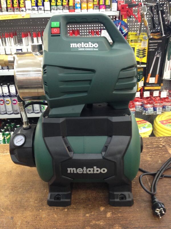 Насосна станція METABO HWW 4500/25 INOX купити в Україні