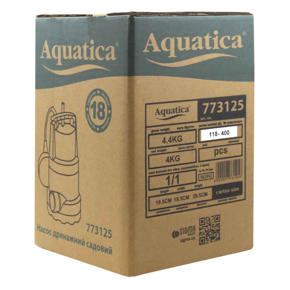 Дренажний насос AQUATICA (773125) купити в Україні