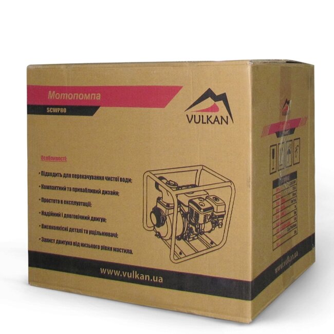 Мотопомпа VULKAN SCWP80 купити в Україні