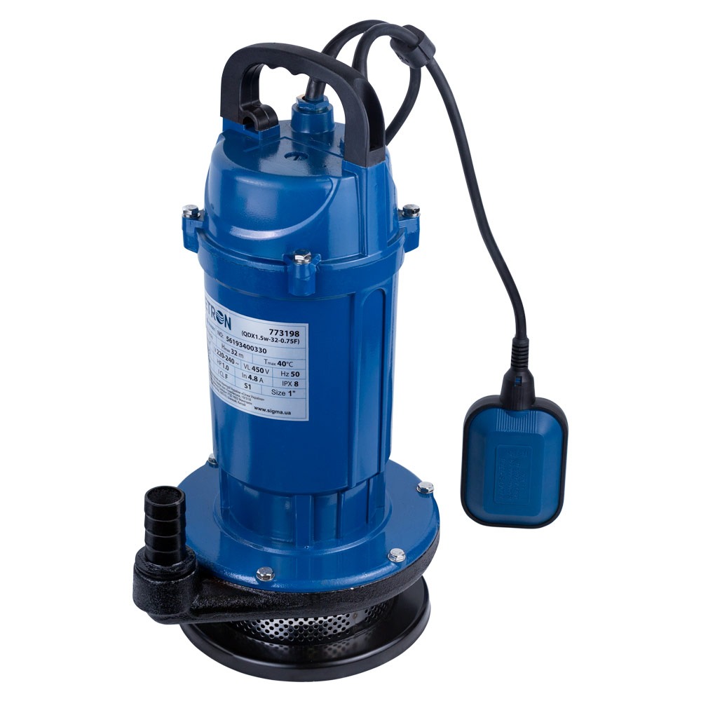 Насос дренажний WETRON QDX1.5w-32-0.75F (773198) купити в Україні