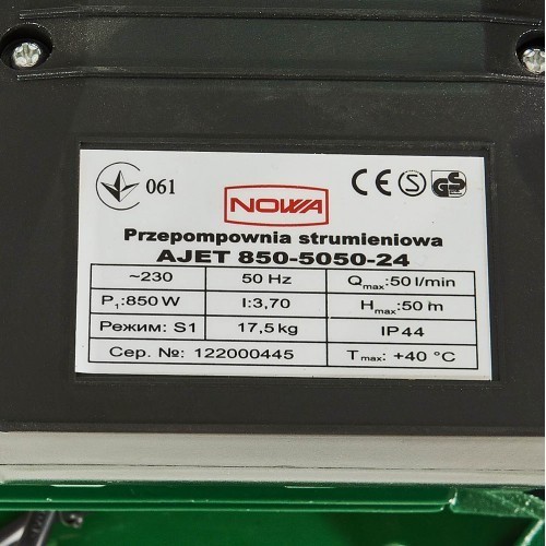Насосна станція струминева NOWA AJET 850-5050-24 купити в Україні
