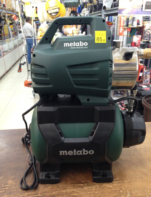 Насосна станція METABO HWW 4500/25 INOX купити в Україні