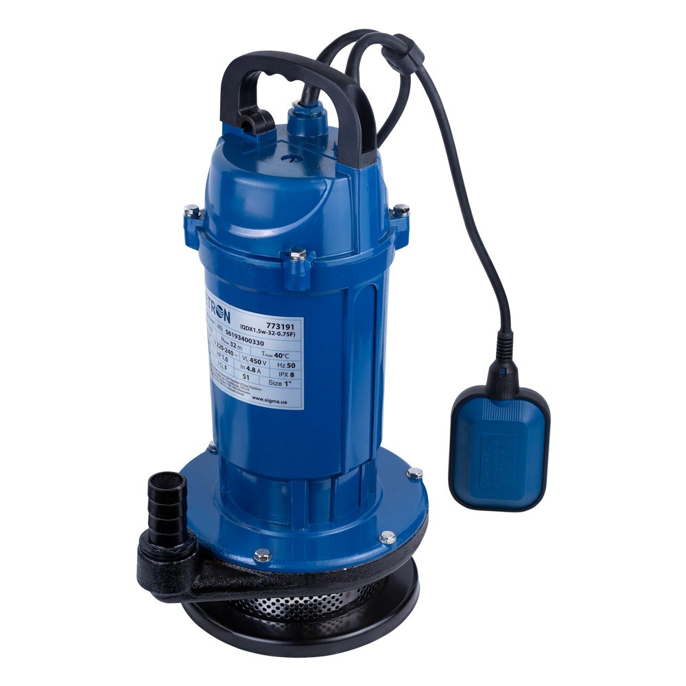 Насос дренажний WETRON QDX1.5w-16-0.37F (773191) купити в Україні