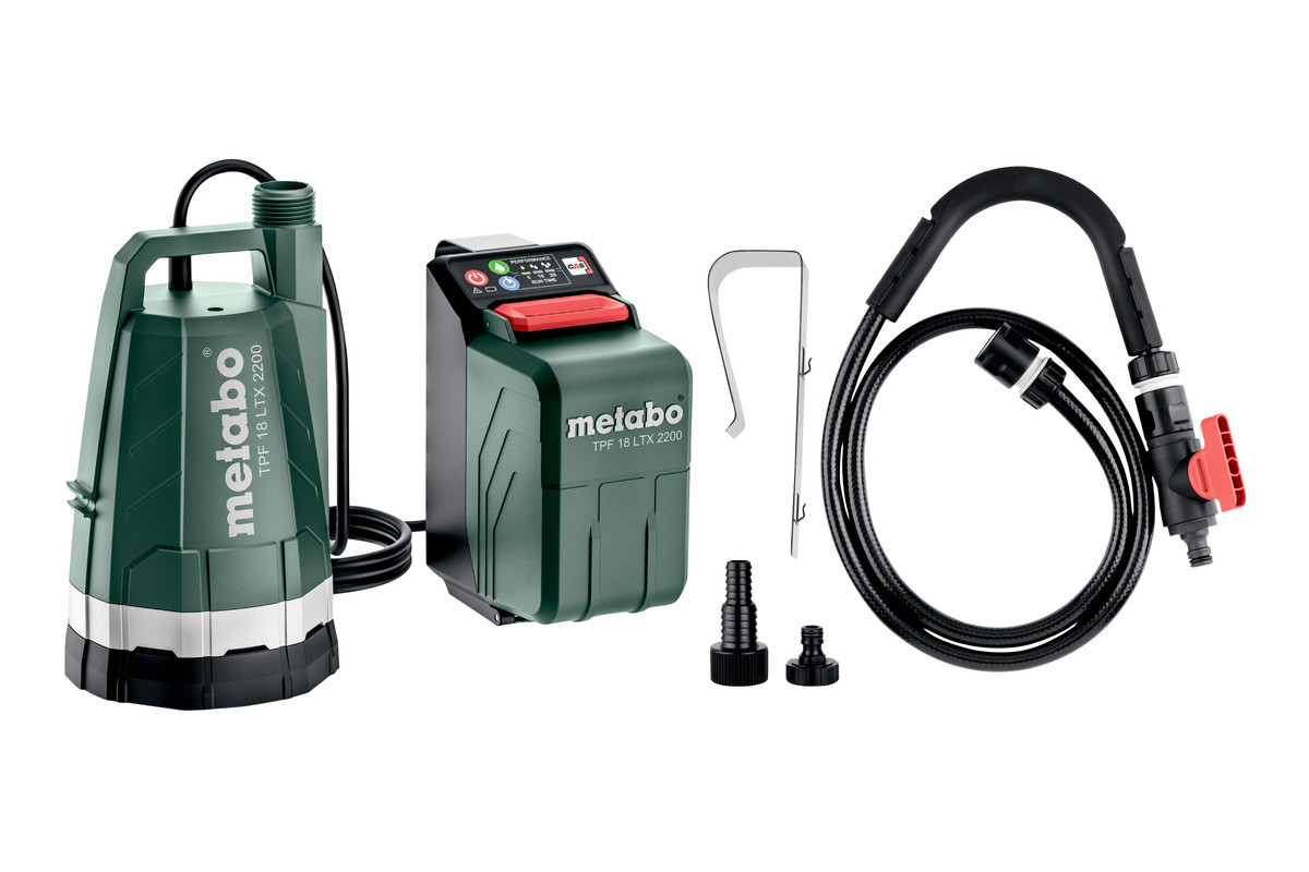 Акумуляторний насос METABO TPF 18 LTX 2200 купити в Україні