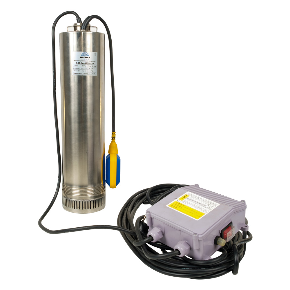 Насос погружной скважинный VITALS Aqua PRO 5-4DCw 4535-1,0f купить в Украине
