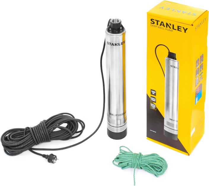 Насос свердловинний Stanley SXUP1000XWE купити в Україні