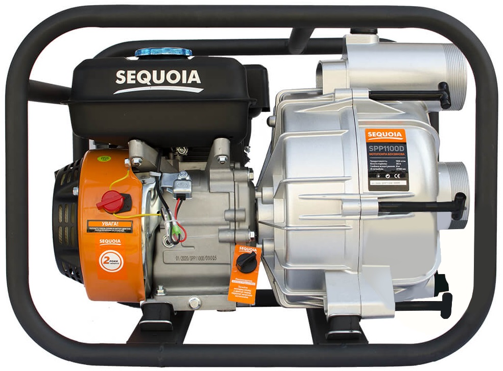Мотопомпа SEQUOIA SPP1100D купити в Україні
